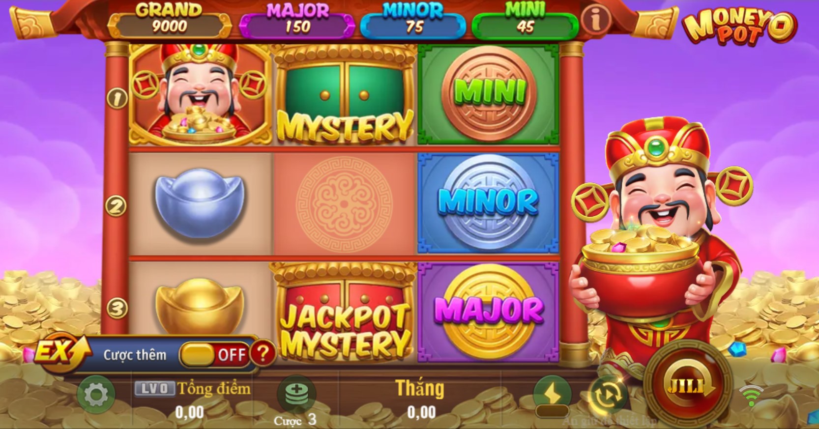 Nổ hũ Nồi tiền 2 Biểu tượng trong Nổ hũ Nồi tiền