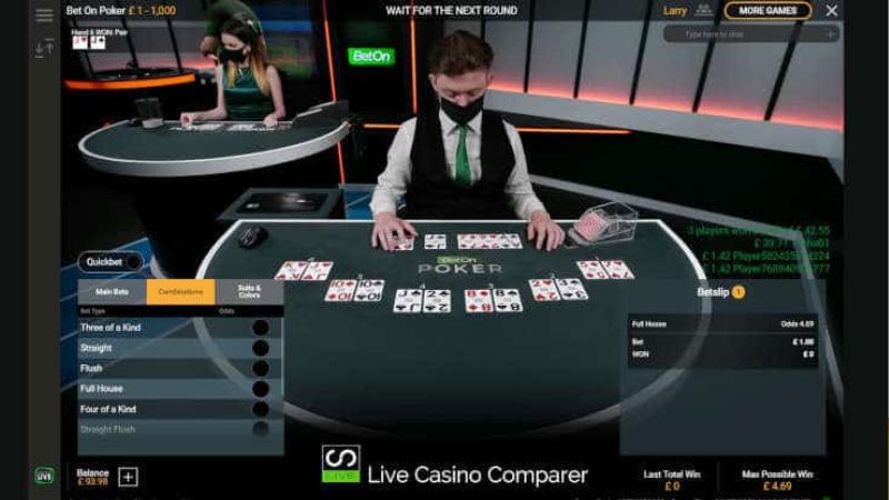 Poker Livestream 3 Poker Livestream 999bet cá cược minh bạch