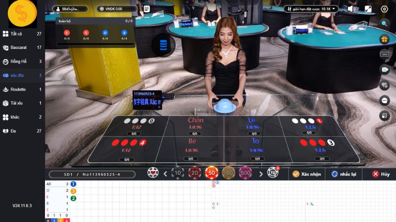Xóc Đĩa Livestream 2 Tính năng tối ưu là một trong những điểm nổi bật khi cược xóc đĩa tại 999Bet